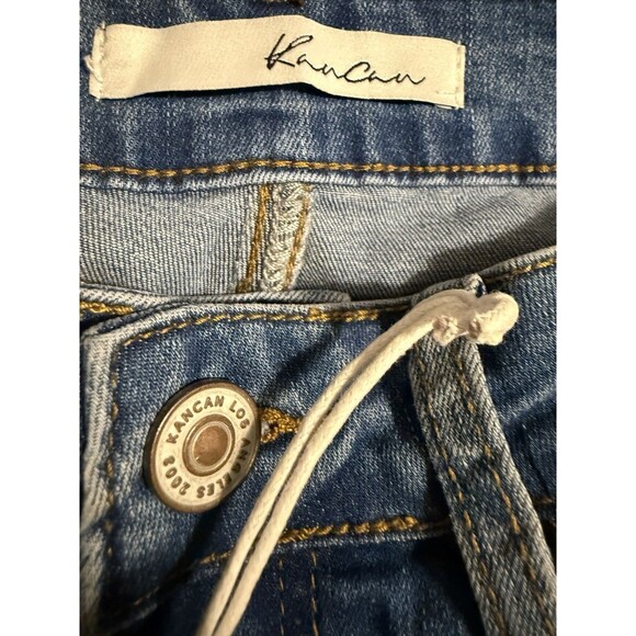 KanCan Jeans Womens 5/26 Medium Wash Blue Straight Leg - Picture 3 of 7